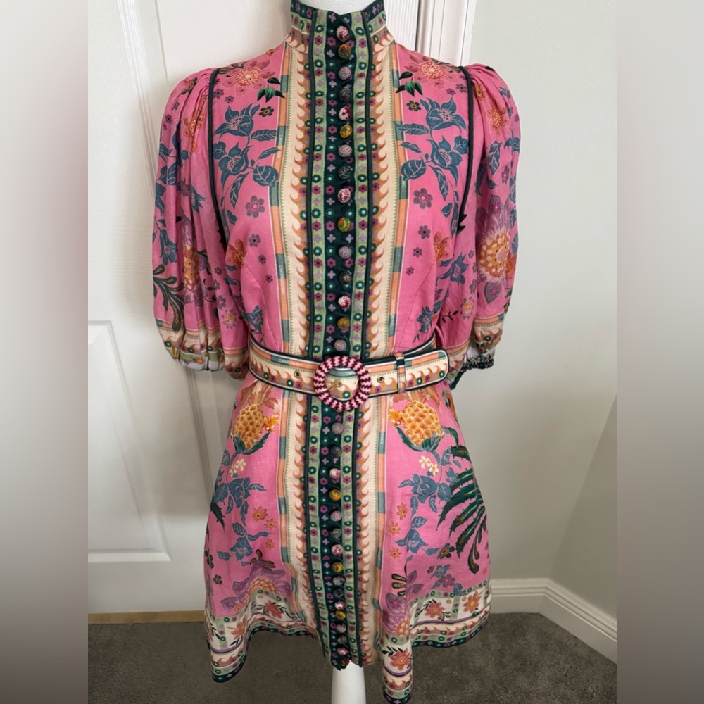 Zimmermann Floral Pink Dress - Picture 3 of 6